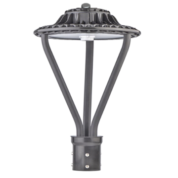 Adjustable 30W-50W AC Powered Pole Top Area Light 5000K